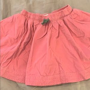 MiniBoden Girls Skirt with Floral Lining, size 10